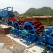 廣東（dōng）茂名500t/h輪鬥（dòu）洗砂機設備