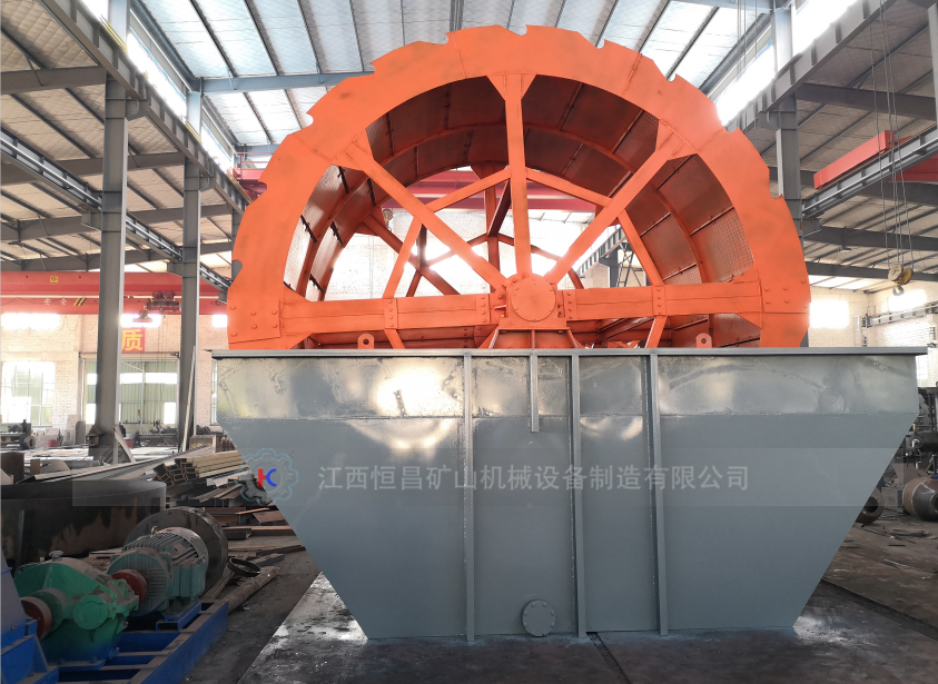 相比螺旋式（shì）洗砂機，輪（lún）鬥式洗砂機有哪些優點?